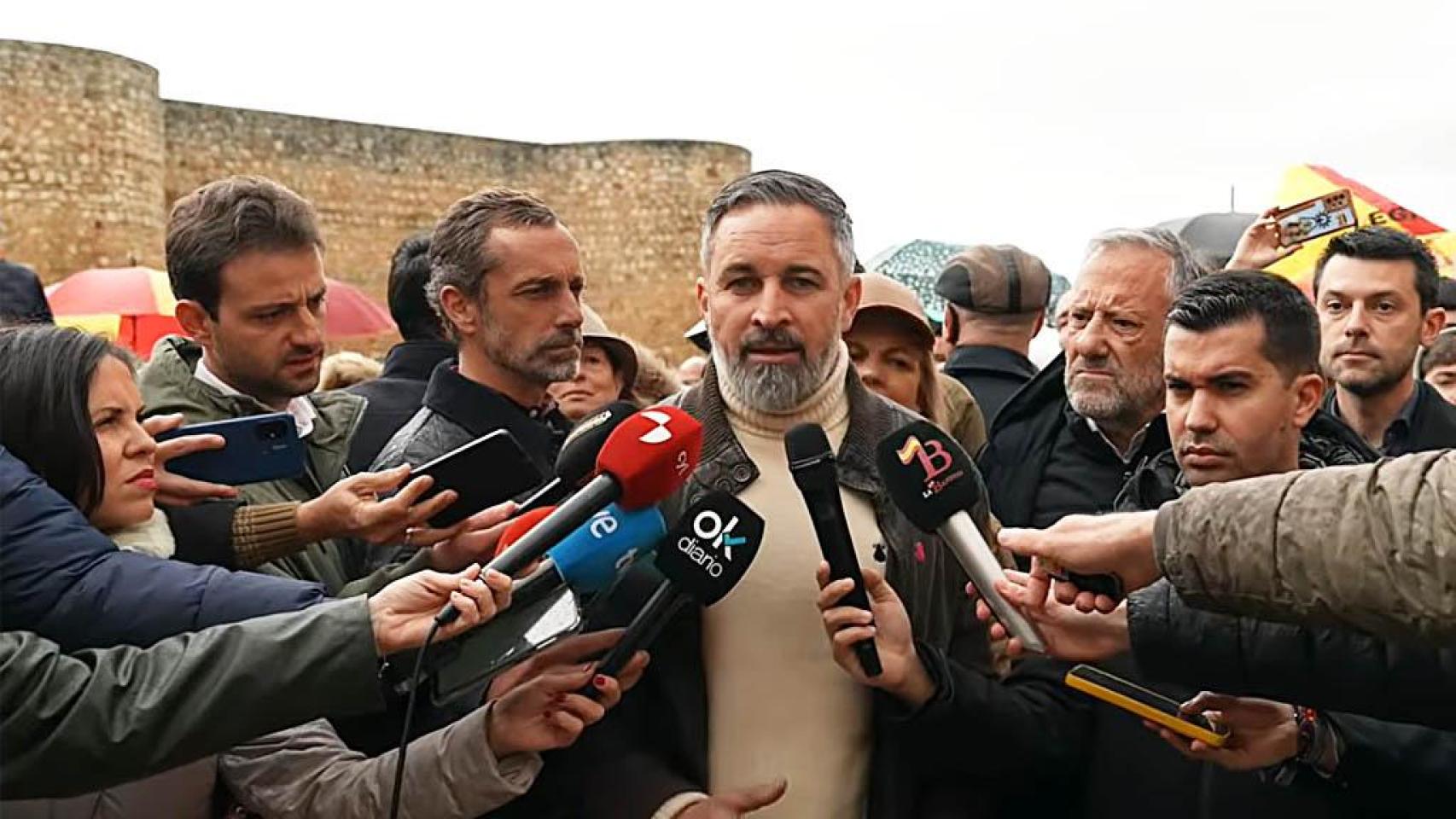 Santiago Abascal en Toro.