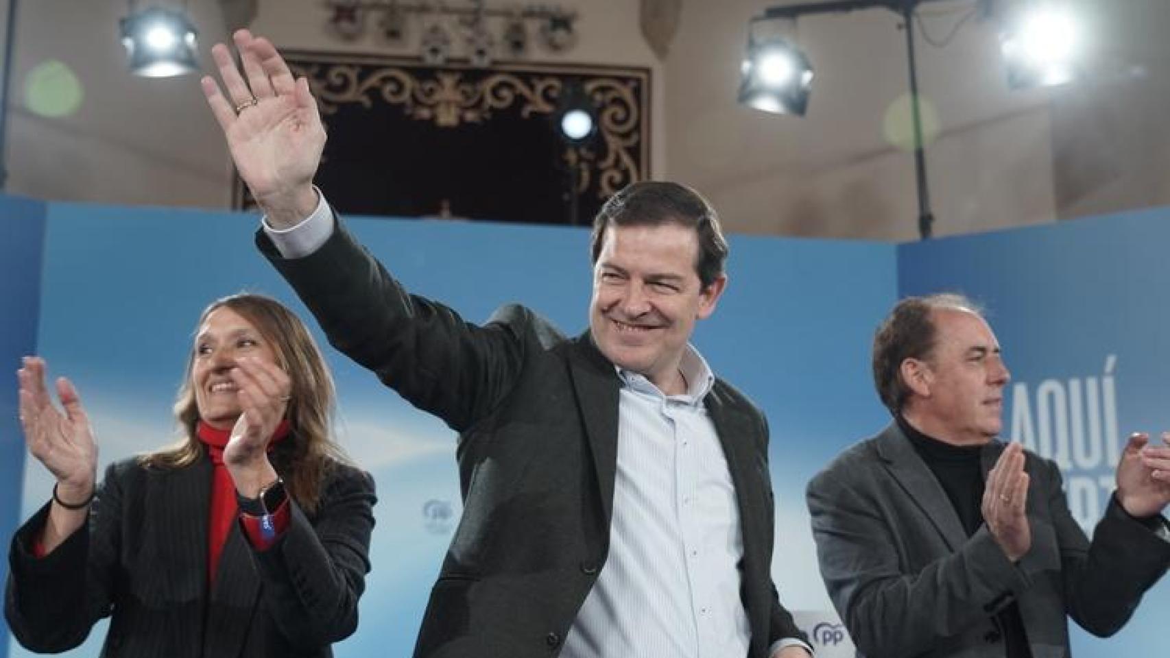Alfonso Fernández Mañueco en Soria.