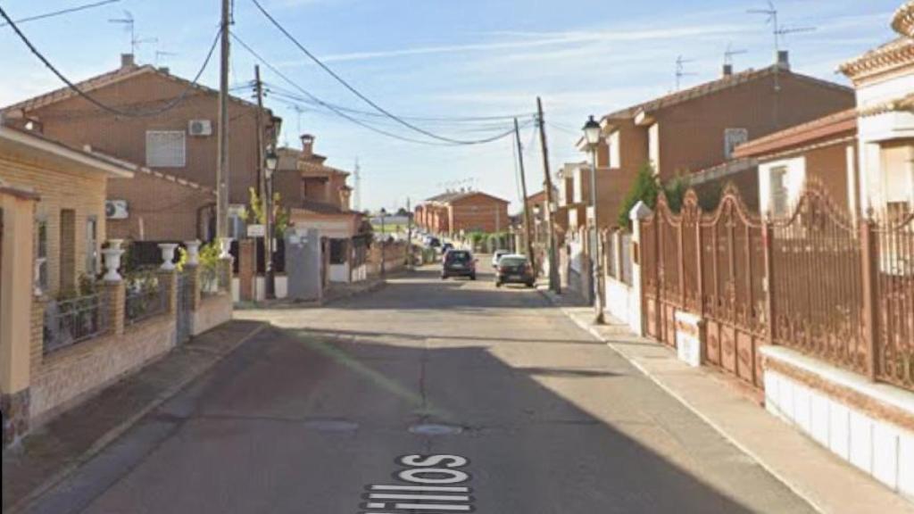 La calle Yunclillos de Cabañas de la Sagra (Toledo) en una imagen de Google Maps.