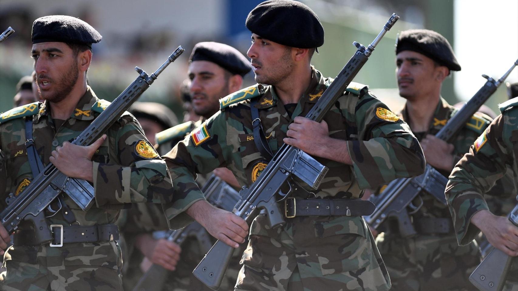 Una imagen de archivo del ejército iraní.