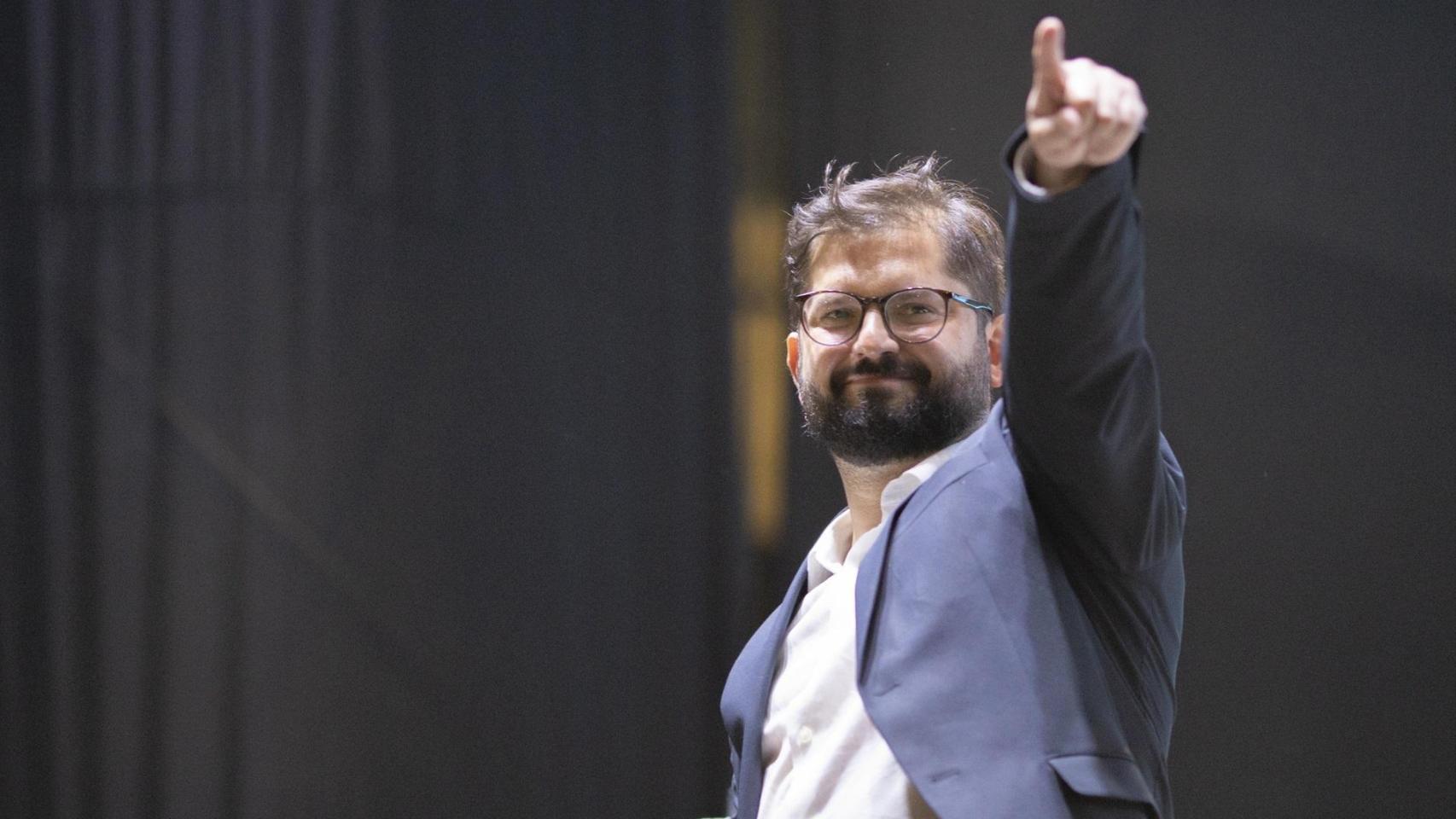 El presidente saliente de Chile, Gabriel Boric