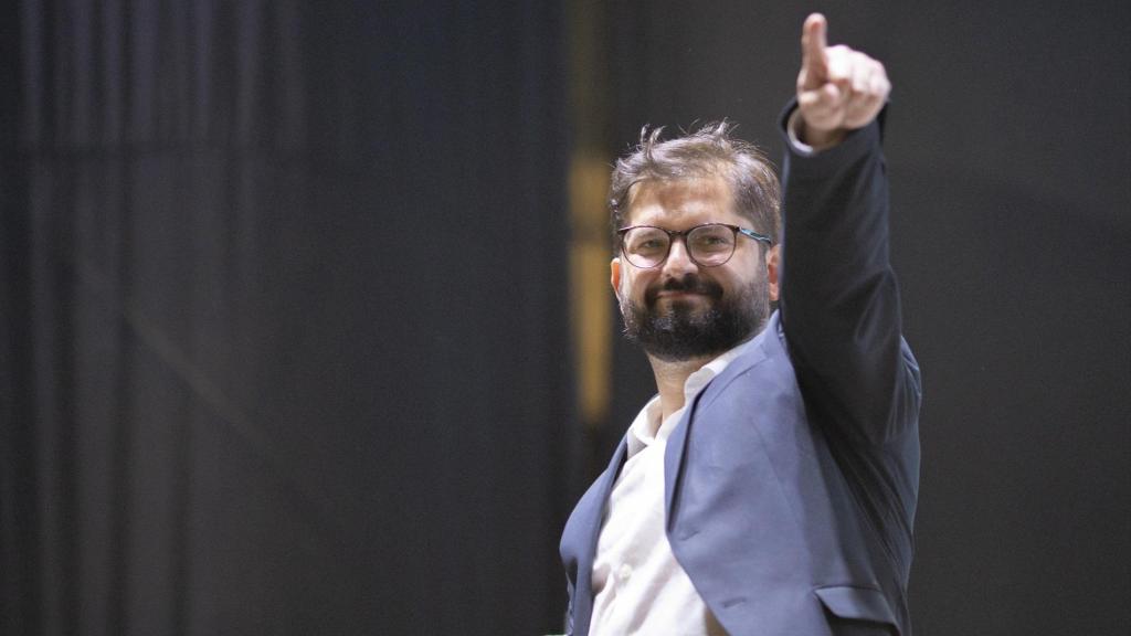 El presidente saliente de Chile, Gabriel Boric