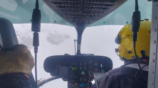 Imagen del rescate en el Pico Espigüete de Palencia.