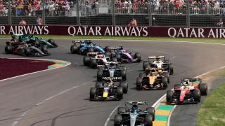 George Russell lidera la carrera del GP de Australia.