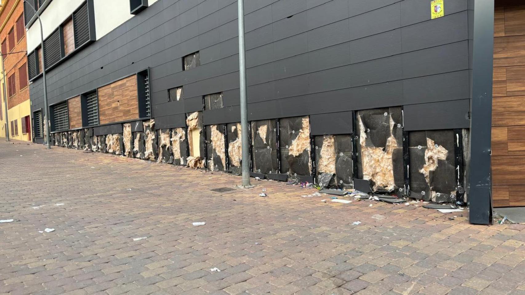 Actos vandálicos en el Centro Sociocultural del Buen Suceso de Albacete.