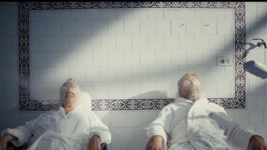 Lola Herrera, con Jordi Évole, en 'Lo de Évole'.