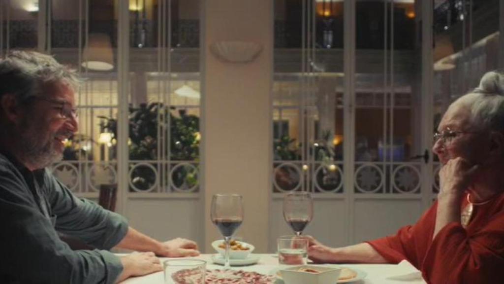 Lola Herrera y Jordi Évole, en 'Lo de Évole'.