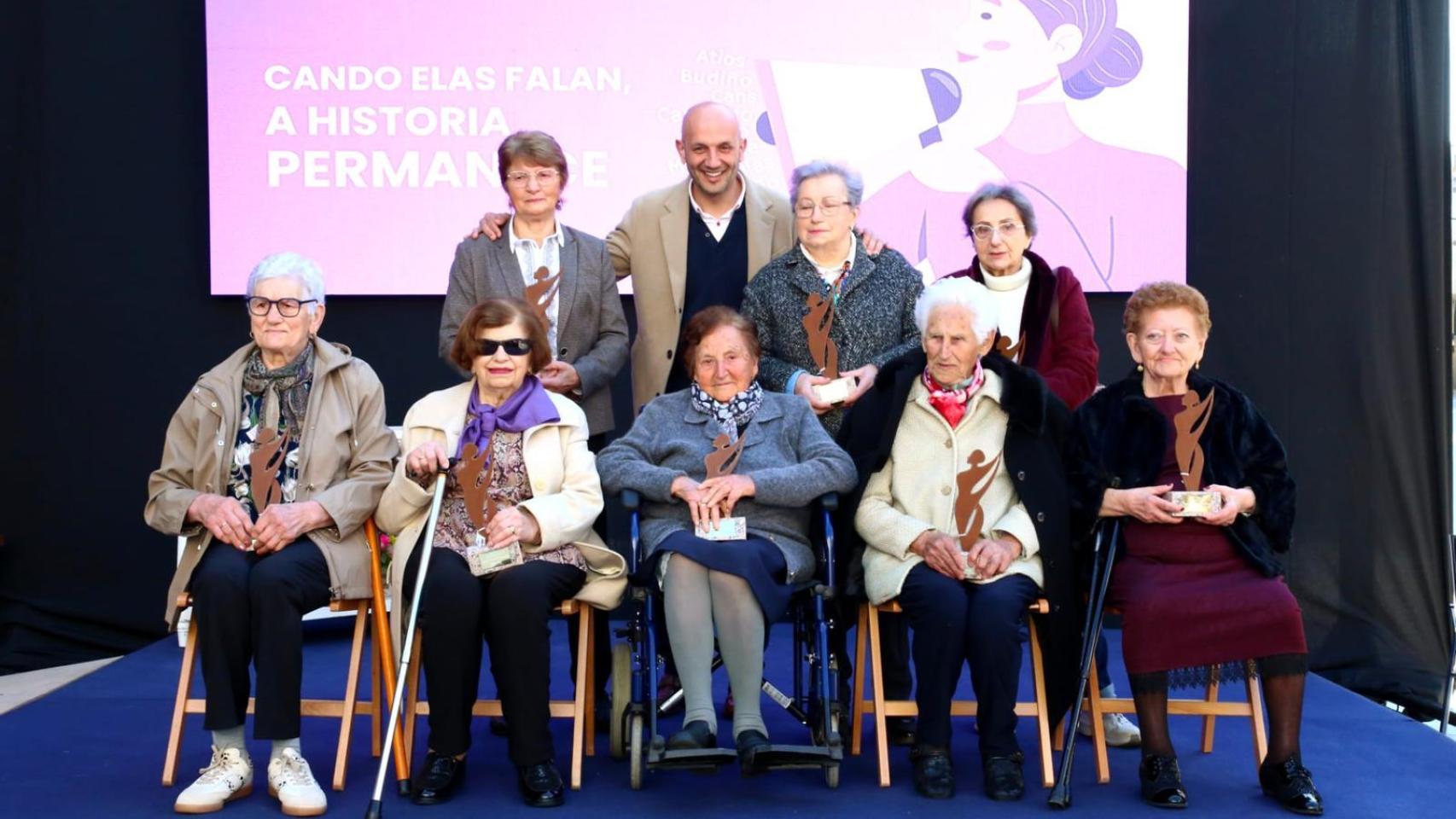 Acto con motivo del 8M de O Porriño (Pontevedra)