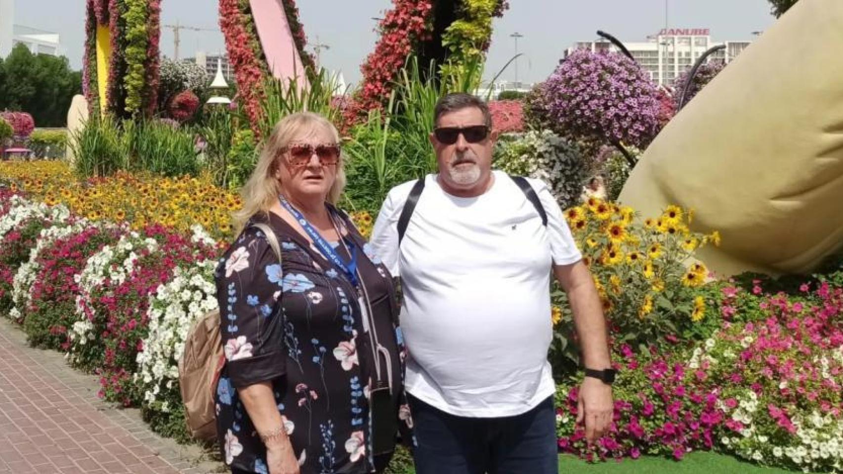 El grupo de turistas de Cartagena que se encuentra varado en Dubai