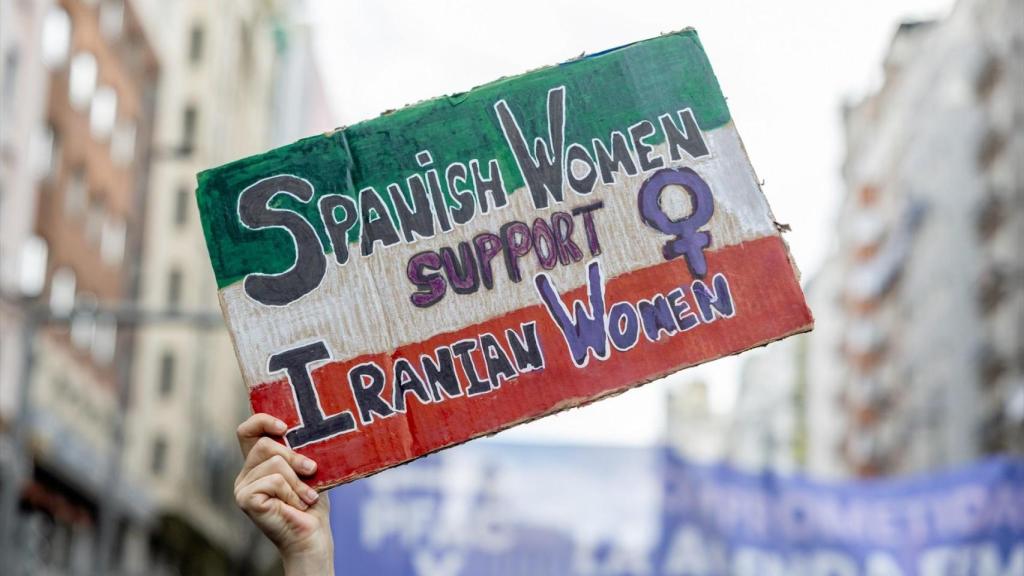 Manifestación organizada por el Movimiento Feminista de Madrid.