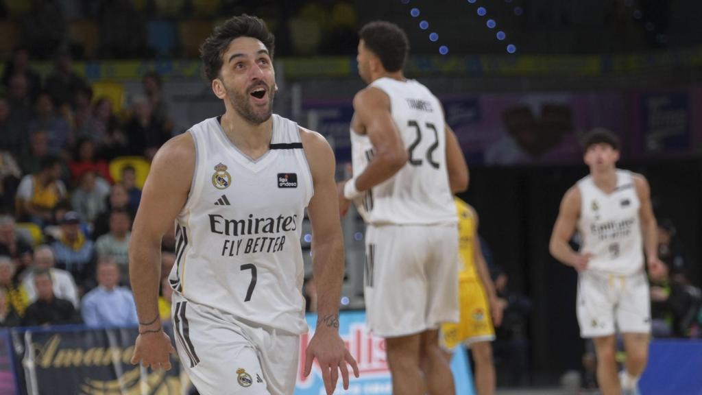 Campazzo, en el partido ante el Gran Canaria.