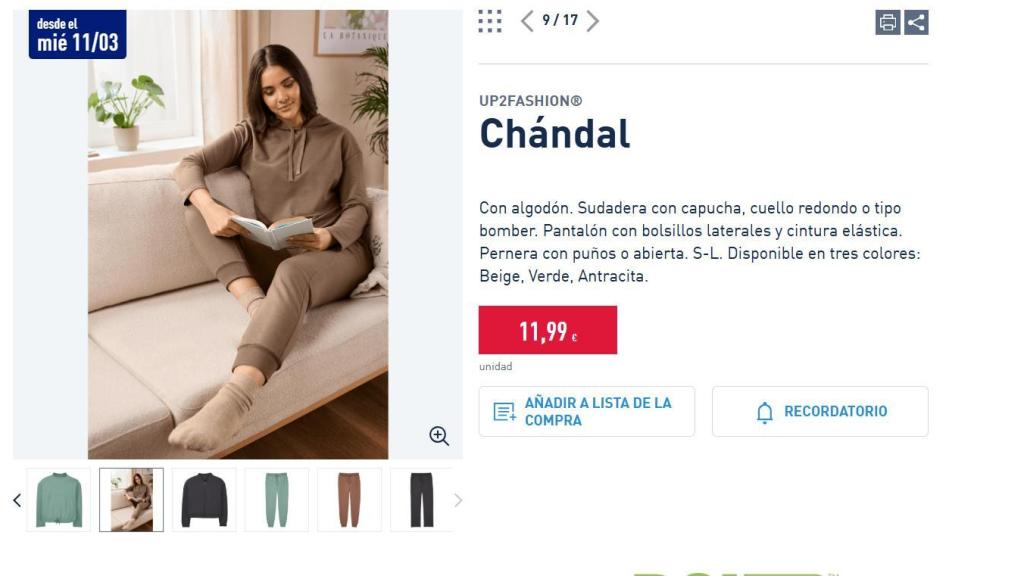 Chándal.