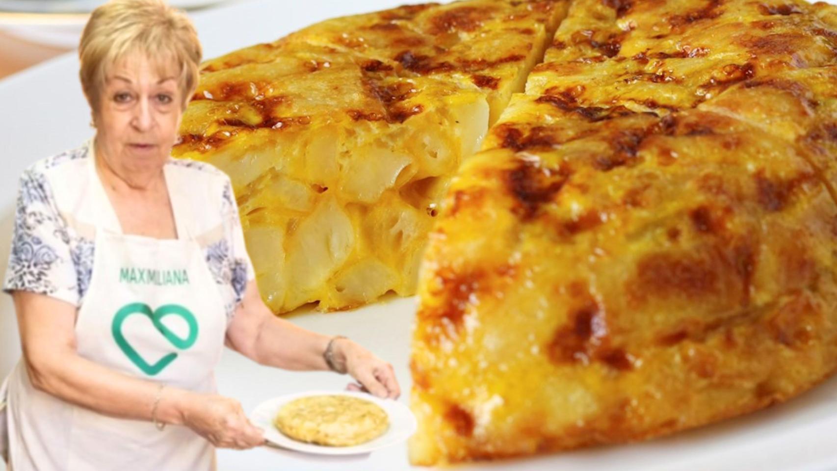 Conchita Polo y su receta de tortilla de patata