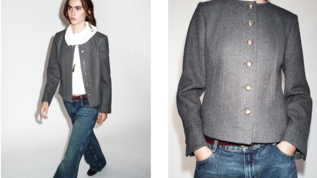 Blazer entallada. Ref. 3046/411/802