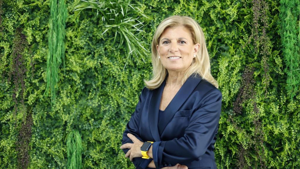 Marta Blázquez en las oficinas de Faconauto.