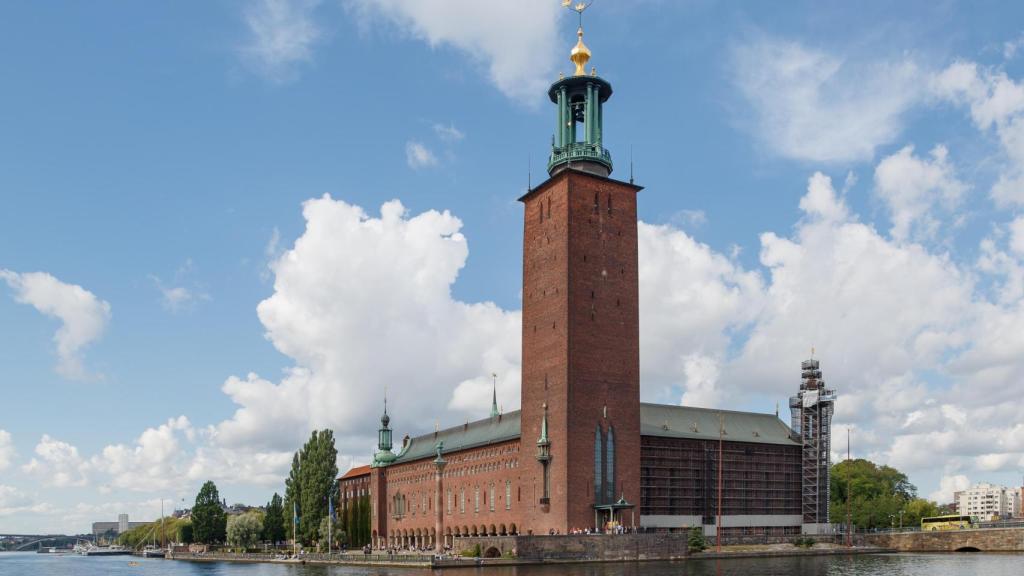 Stadshuset, el ayuntamiento de la ciudad.