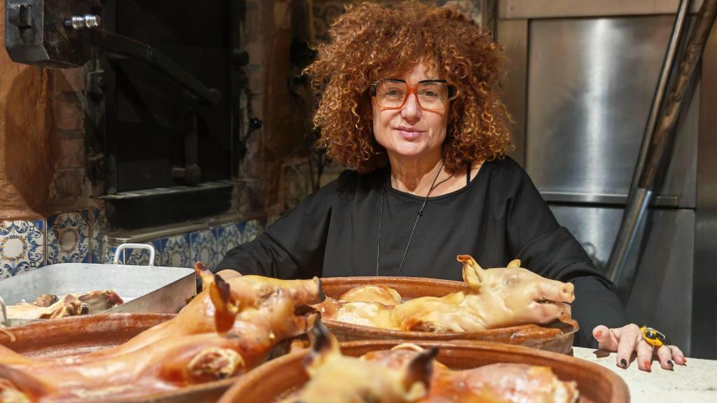Elisabeth G. Iborra, primera española sumiller de carne.