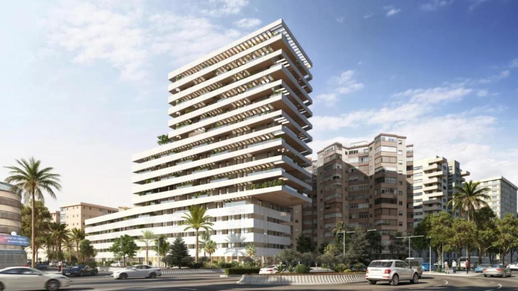 Otra infografía de la operación inmobiliaria en Carretera de Cádiz.
