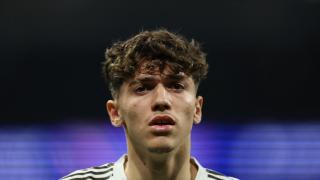 Thiago Pitarch, en un partido del Real Madrid