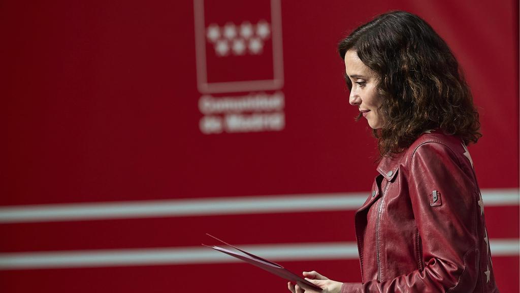 La presidenta de la Comunidad de Madrid, Isabel Díaz Ayuso.