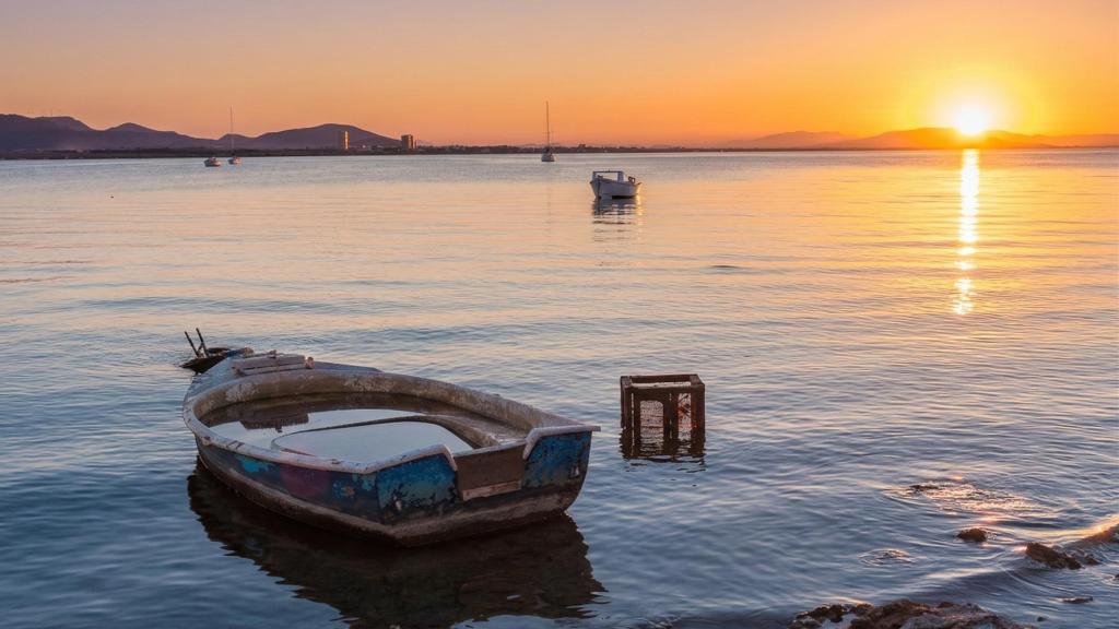 La Manga del Mar Menor, en la Región de Murcia.