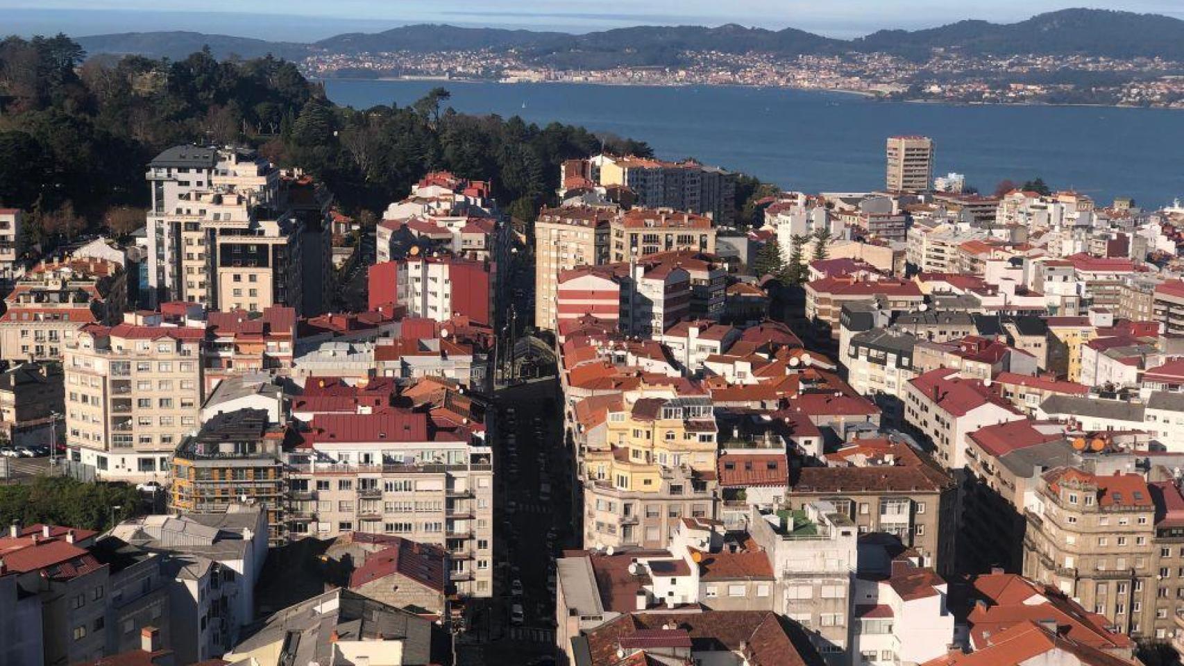 Vista de Vigo.