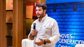 El exsecretario general de Nuevas Generaciones Carlo Angrisano, en una imagen de archivo