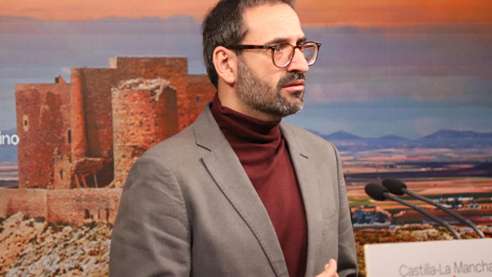 Sergio Gutiérrez, secretario de Organización del PSOE de Castilla-La Mancha y diputado nacional.