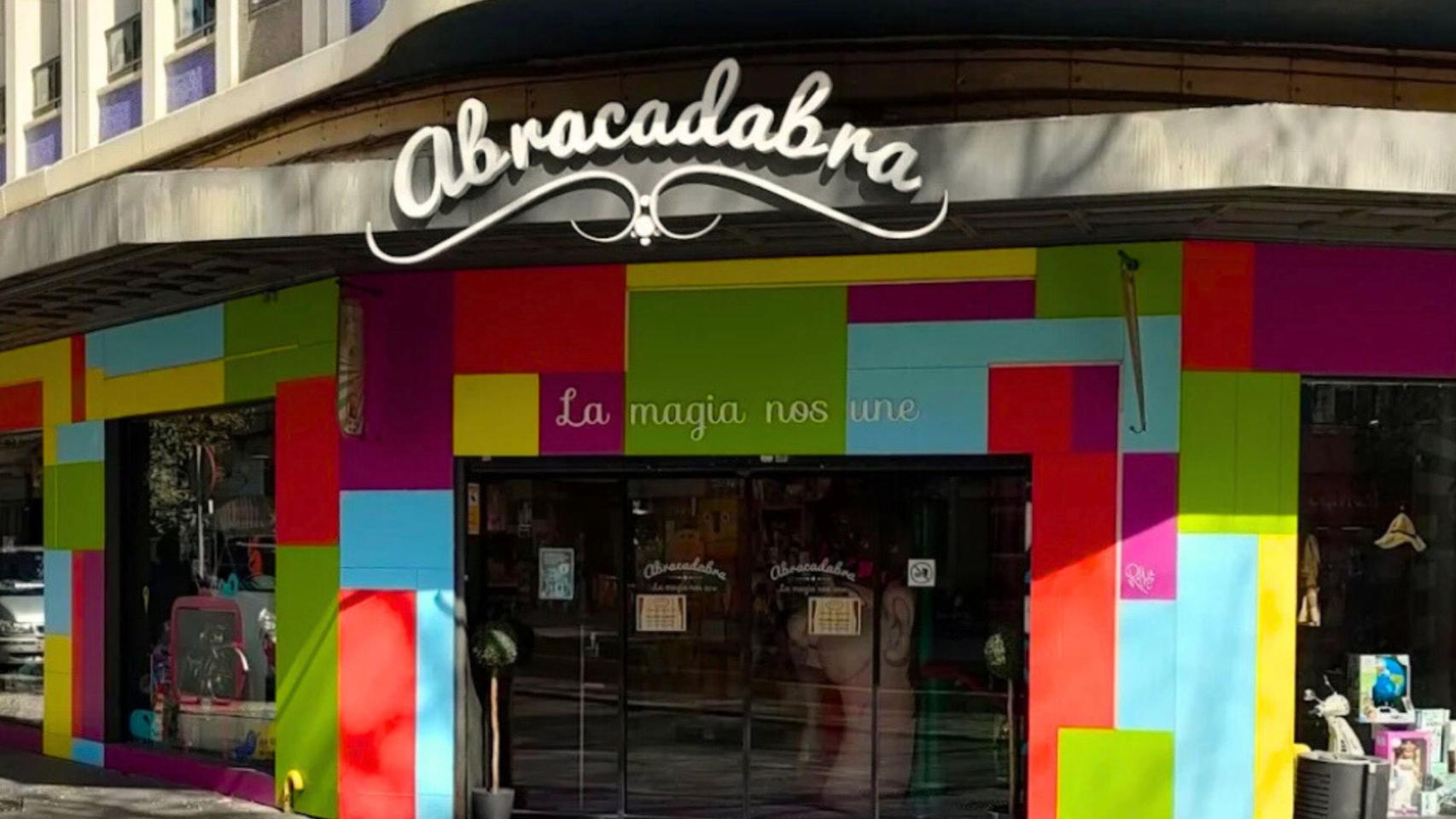 Juguetería Abracadabra en Gran Vía.