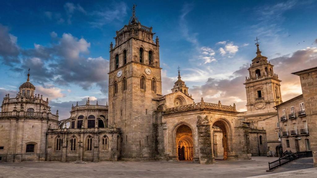 La Catedral de Santa María, en Lugo (Galicia).