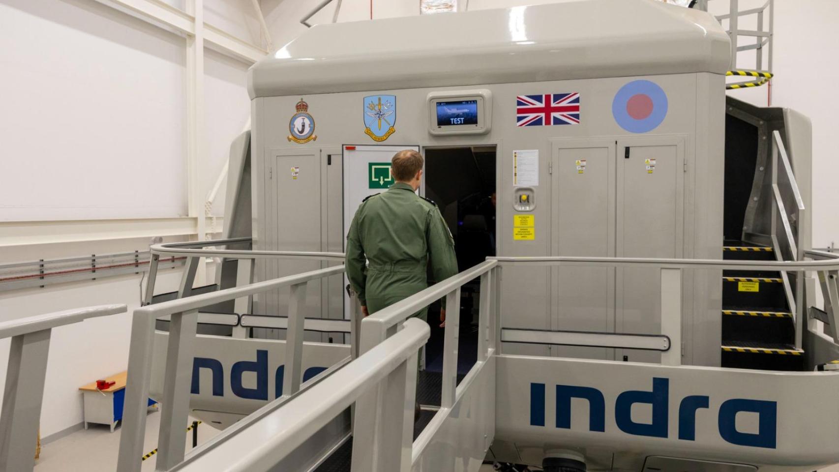 Simulador E-7 Wedgetail de Reino Unido desarrollado por Indra