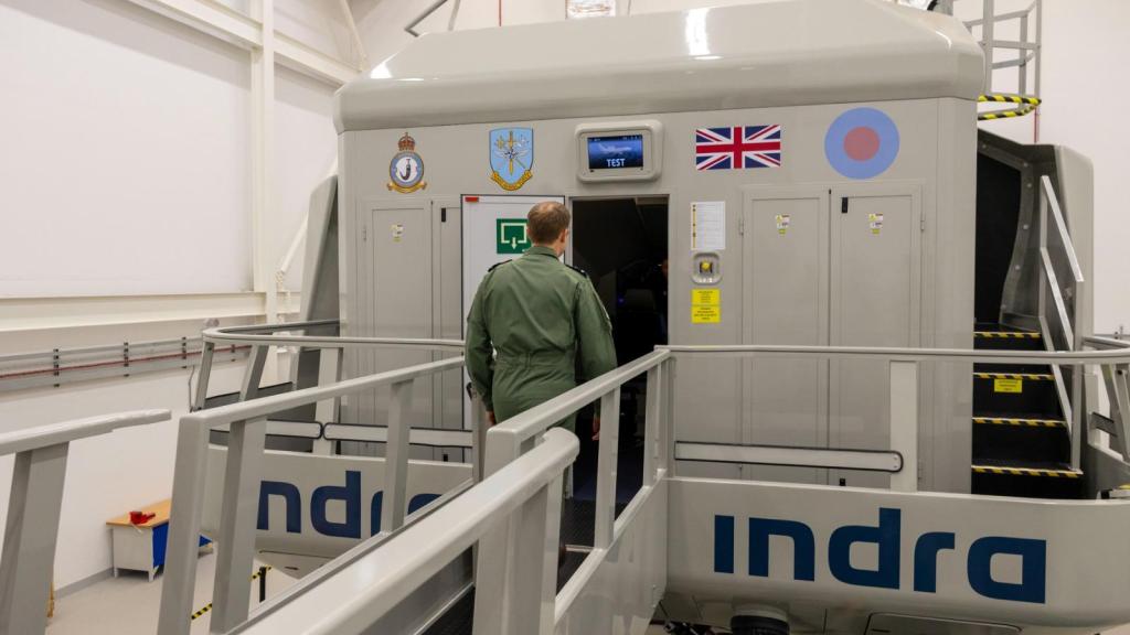 Simulador E-7 Wedgetail de Reino Unido desarrollado por Indra