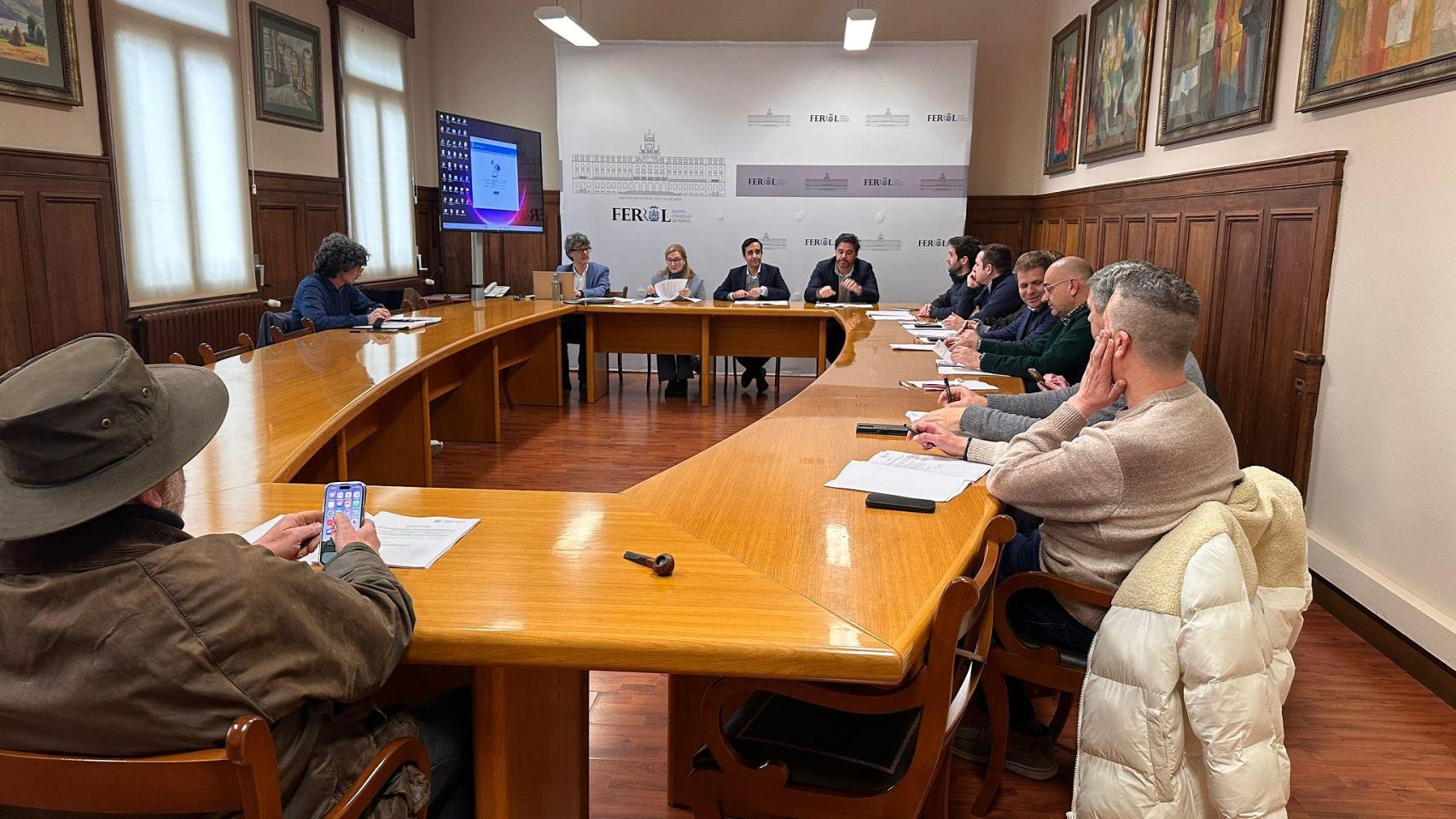 Imagen de la reunión.