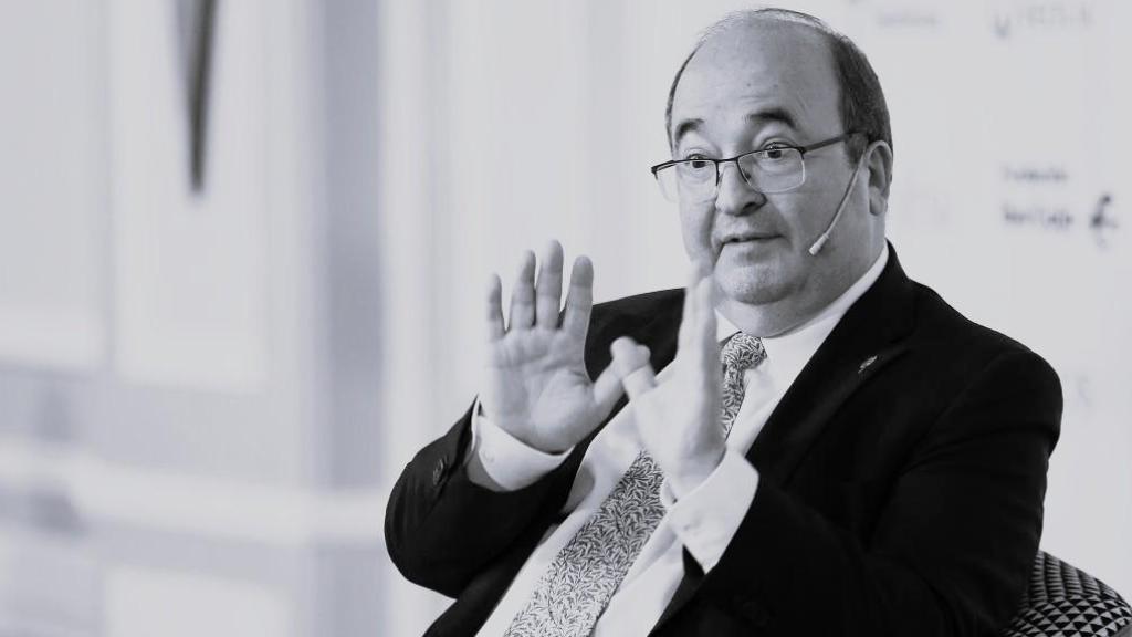 El exministro de Cultura Miquel Iceta.