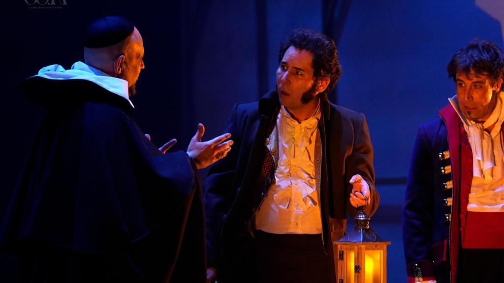 Javier Godino interpreta a Goya en la obra.