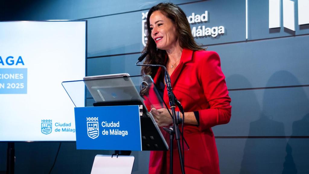 La concejala Alicia Izquierdo en la presentación.
