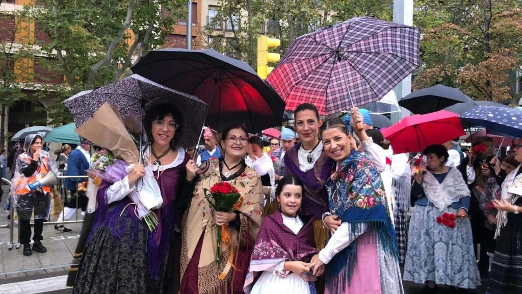 Ofrenda de Flores del 2024, en imagen de archivo.