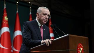 El presidente turco, Recep Tayyip Erdogan, habla tras una reunión de gabinete en Ankara.
