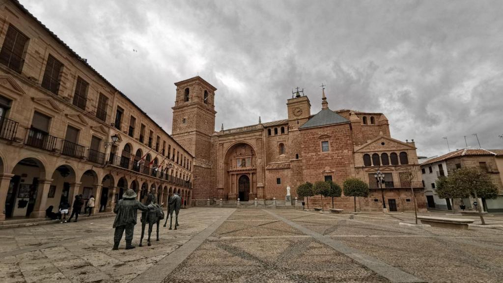 Plaza Mayor de Villanueva de los Infantes.