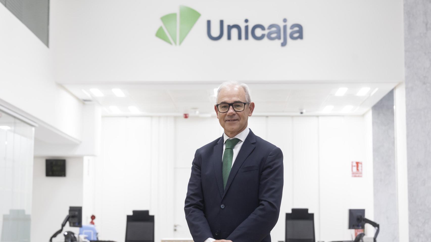 Isidro Rubiales es el CEO de Unicaja Banco.