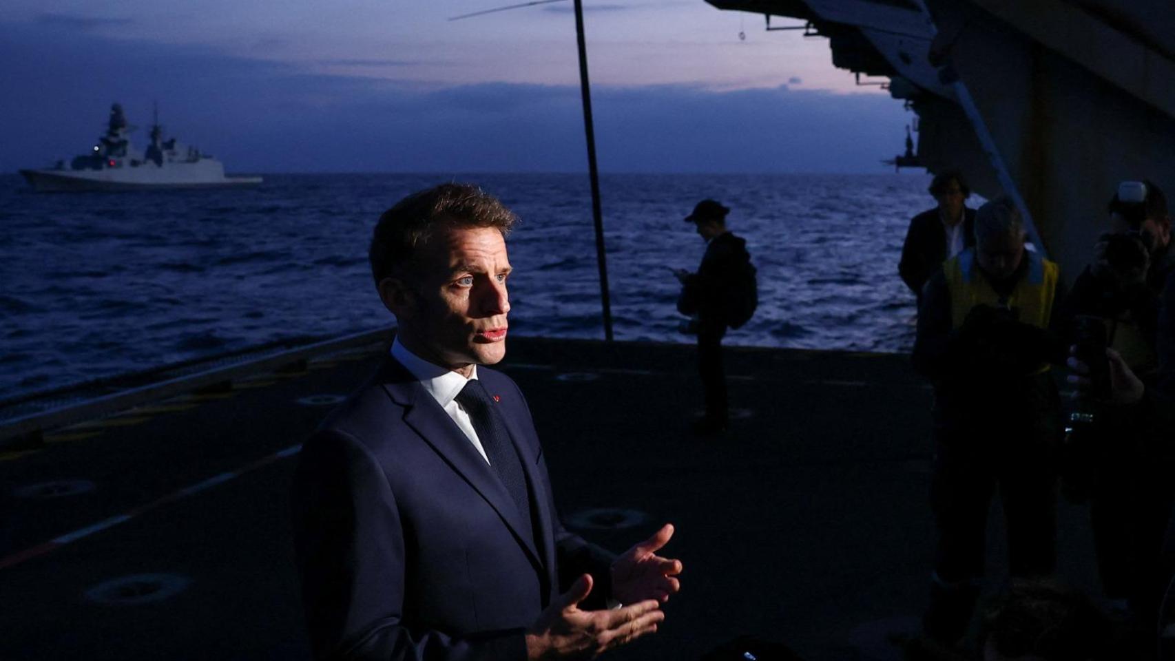 Moncloa elude comprometer a la fragata ‘Cristóbal Colón’ en la flota que enviará Macron a «reabrir» el estrecho de Ormuz