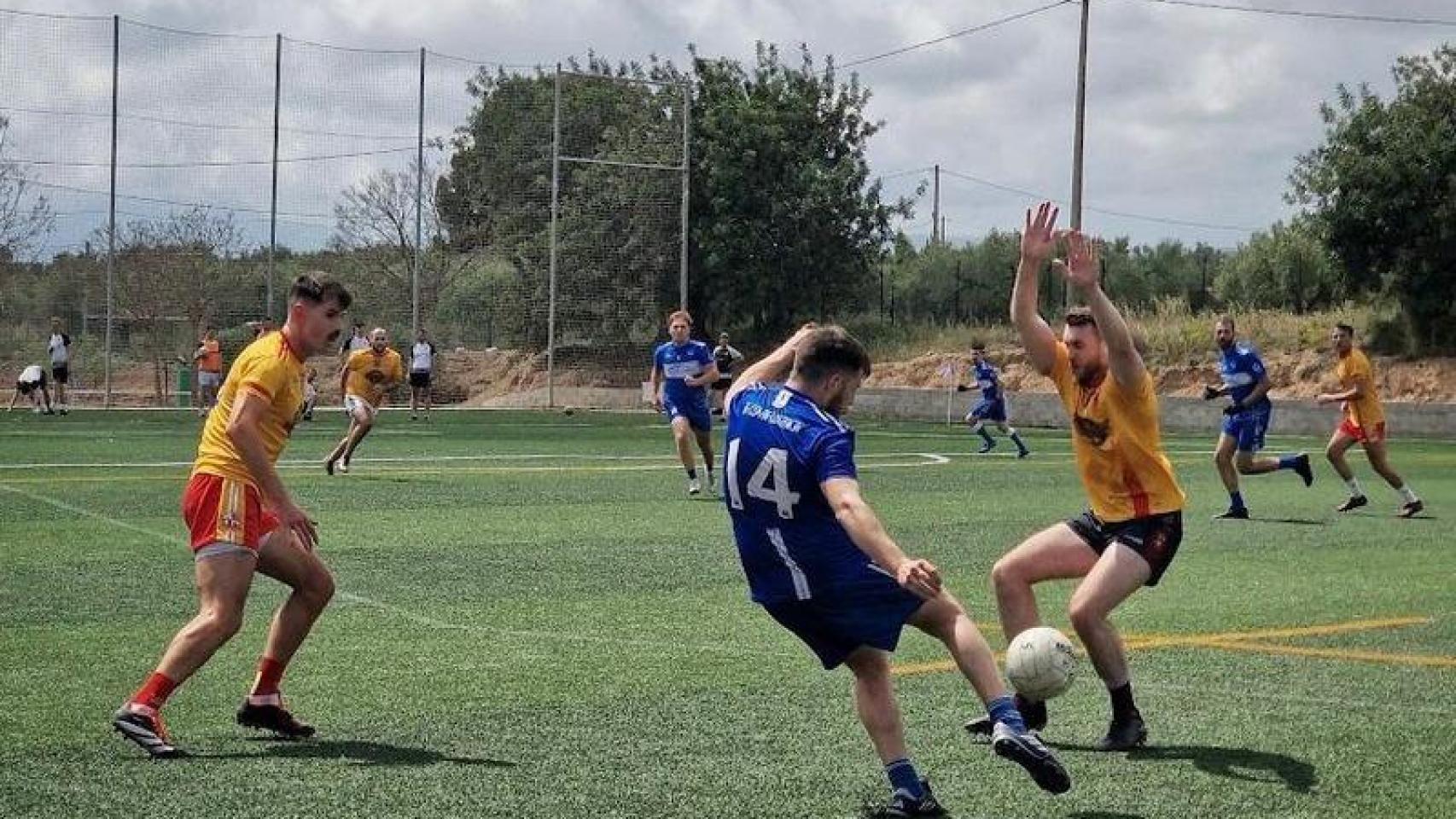 Partido de Fillos de Breogán en Salou.