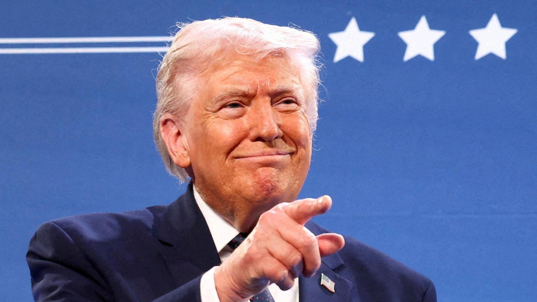 El presidente de Estados Unidos, Donald Trump.