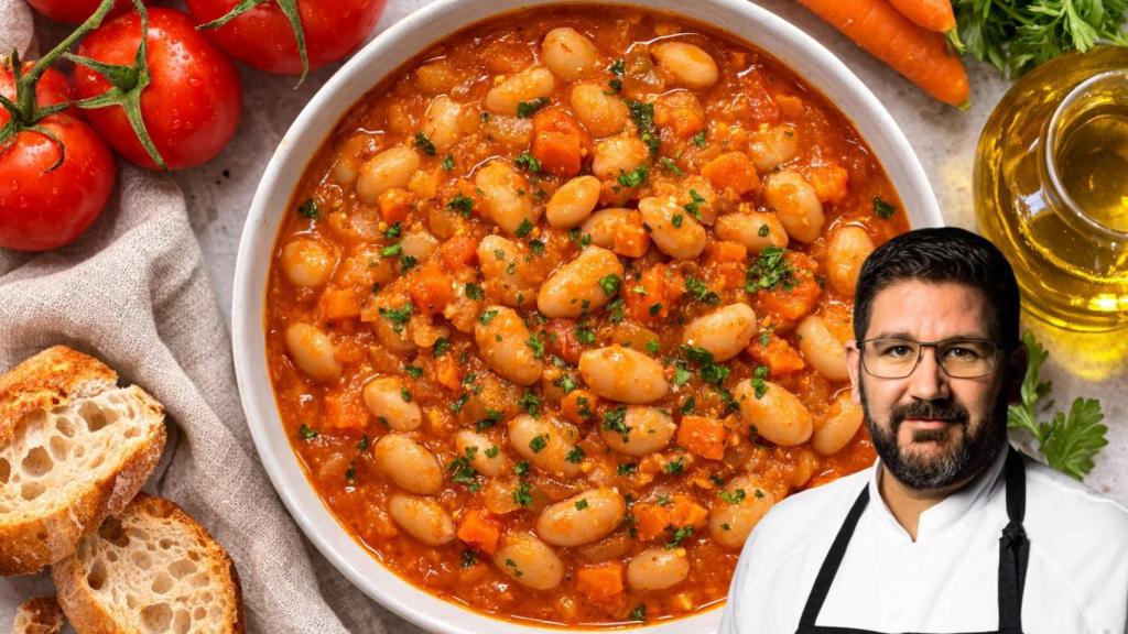 Dani García, chef, en un montaje de El Español