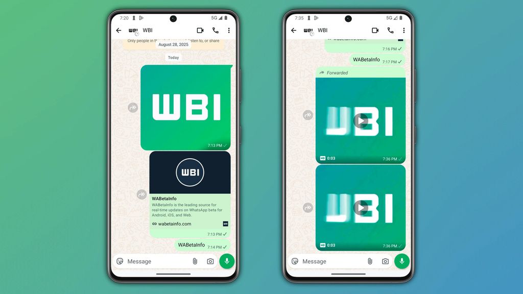 El nuevo diseño de los mensajes de WhatsApp