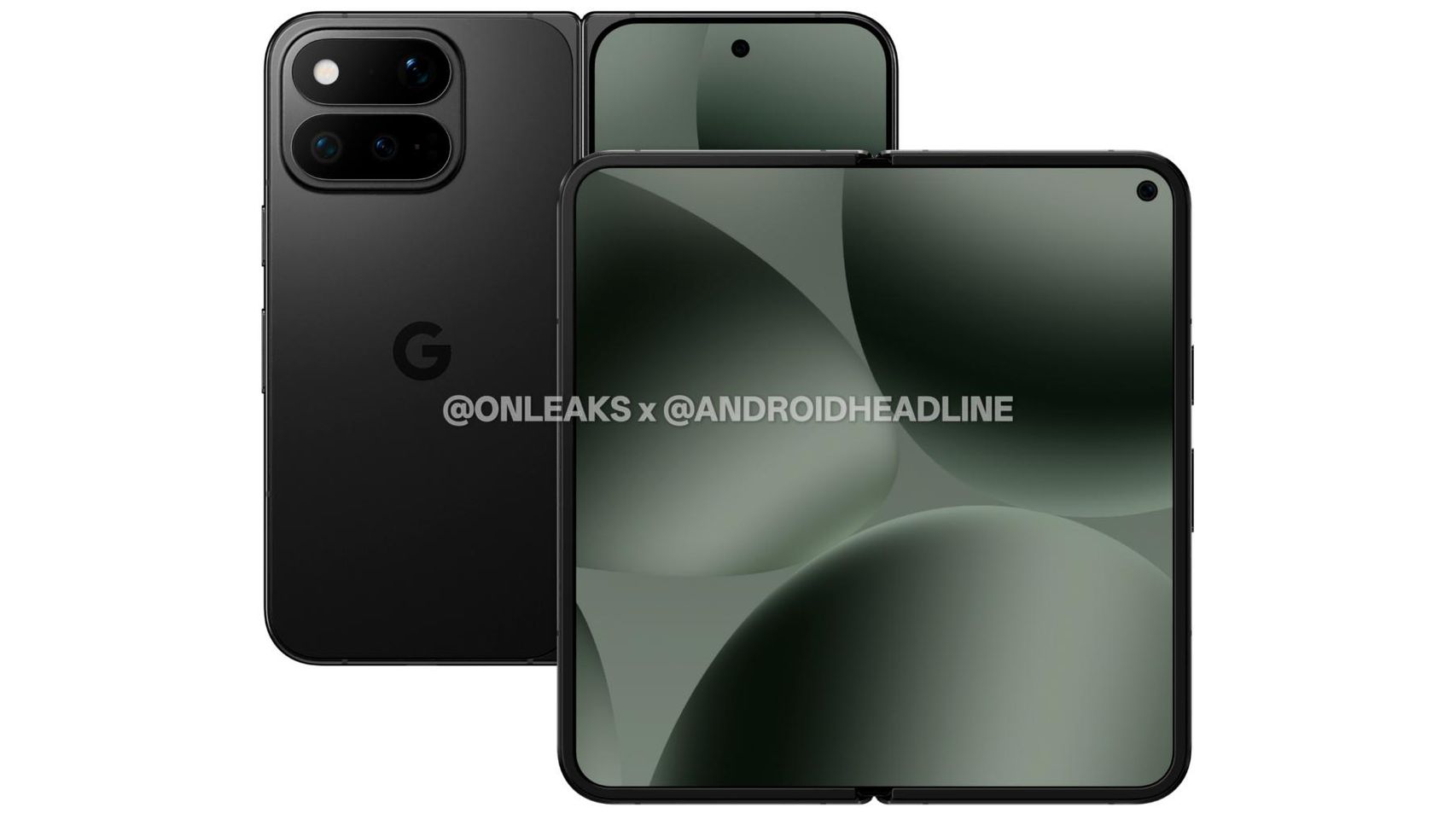 Imagen CAD del Pixel 11 Fold Pro