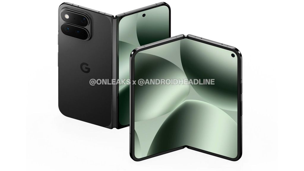 Imagen CAD del Pixel 11 Fold Pro