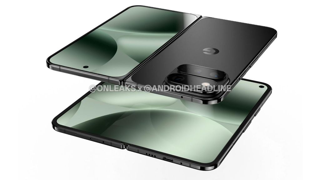 Imagen CAD del Pixel 11 Fold Pro