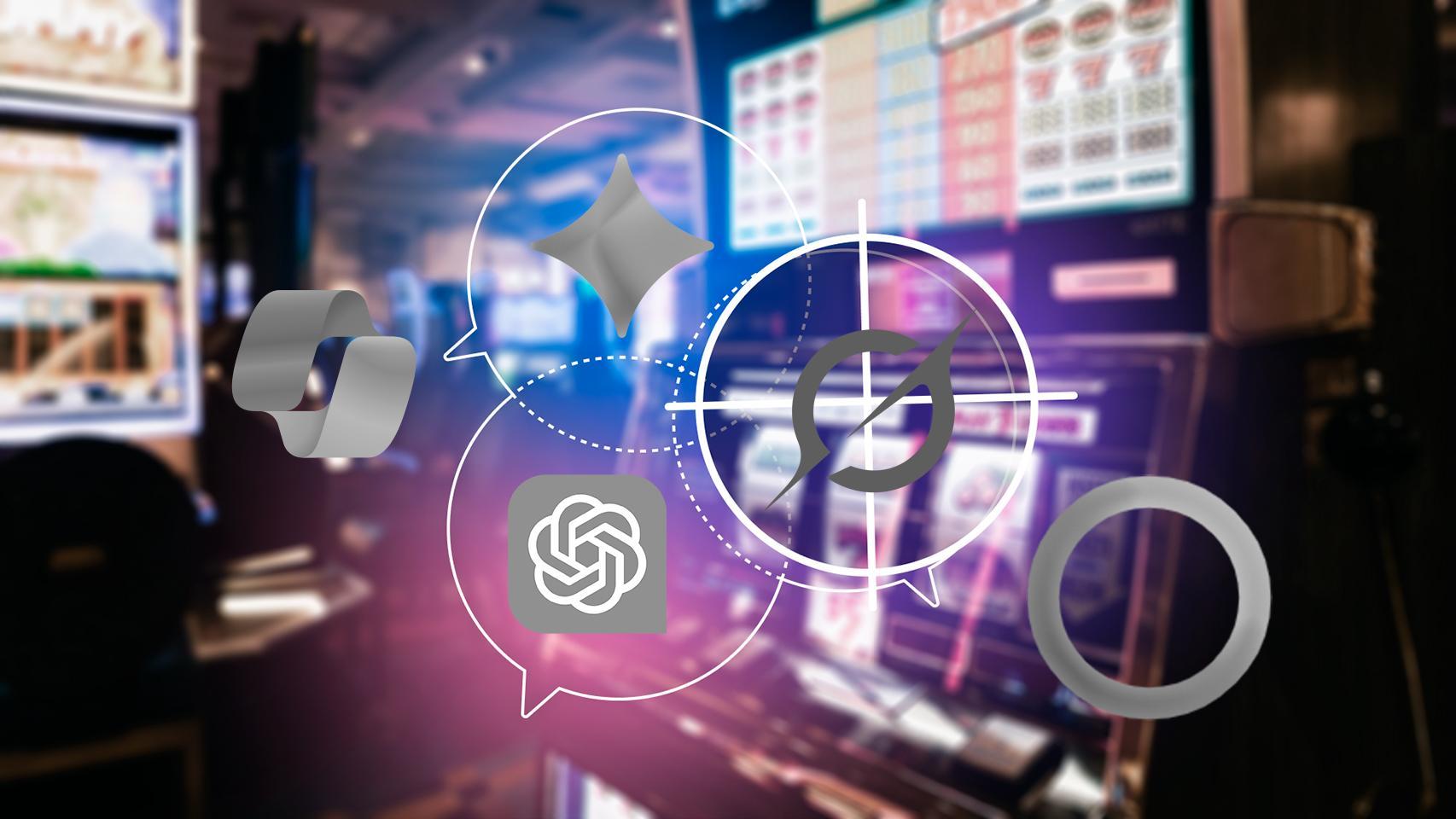 Fotomontaje inspirado en los casinos online