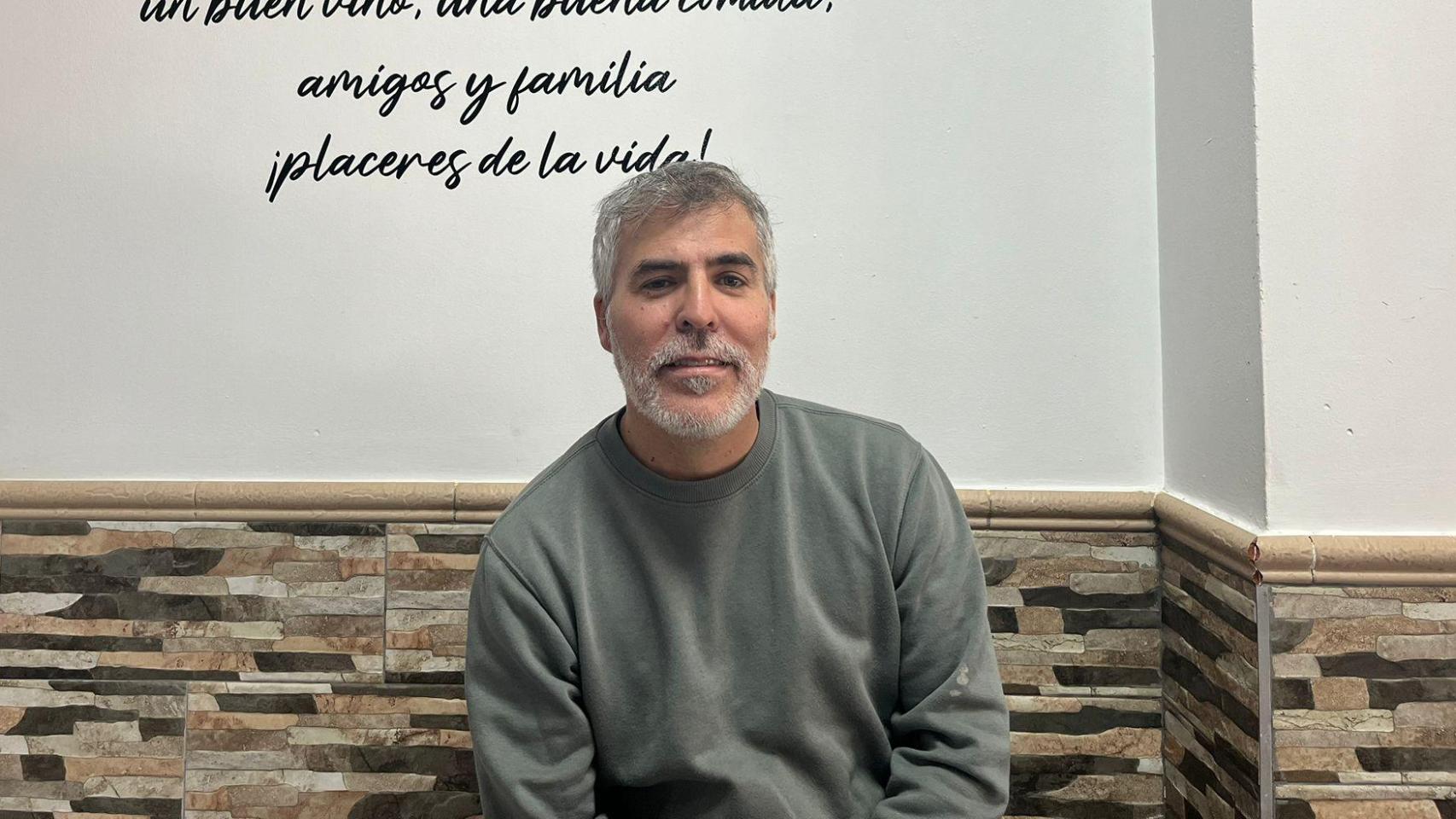 Víctor Pérez (45), dueño de un bar en San Jerónimo.